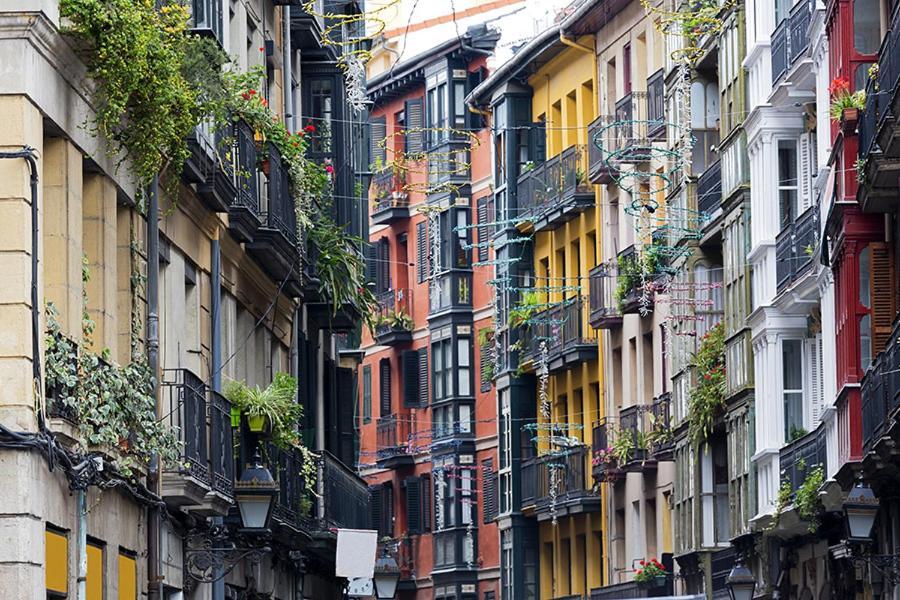 Apartmán Precioso Atico En Casco Viejo Bilbao Exteriér fotografie